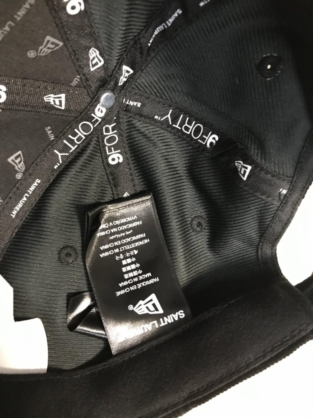 YSL Tyron logo-embroidered corduroy cap - Picture 5 of 9